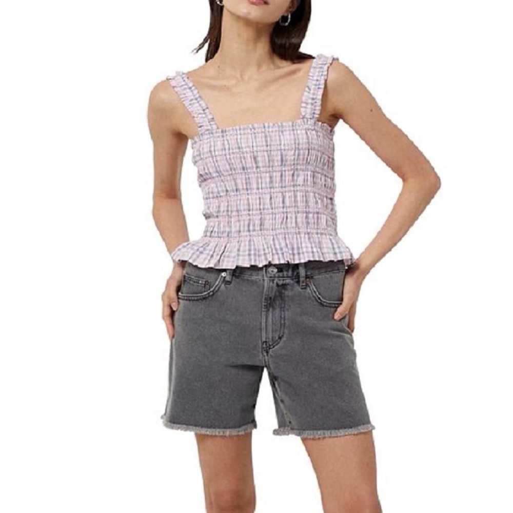 [EUC] French Connection Stretch Smock Tank Top